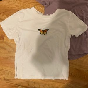 Brandy Melville butterfly shirt